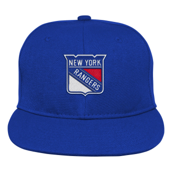 New York Rangers șapcă flat de copii Logo Flatbrim Snapback