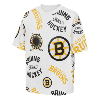 Boston Bruins tricou de copii NHL Unstoppable All Over Print Short Sleeve Elevated
