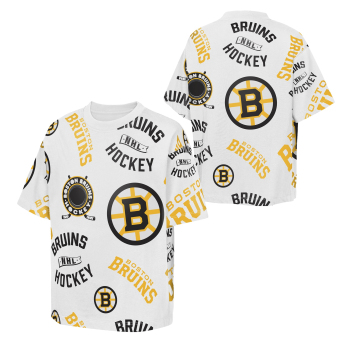 Boston Bruins tricou de copii NHL Unstoppable All Over Print Short Sleeve Elevated