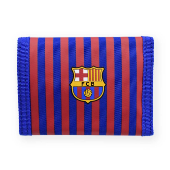 FC Barcelona portofel Velcro Azul