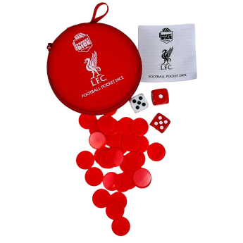 FC Liverpool joc de masă cu zaruri Pocket Dice Game