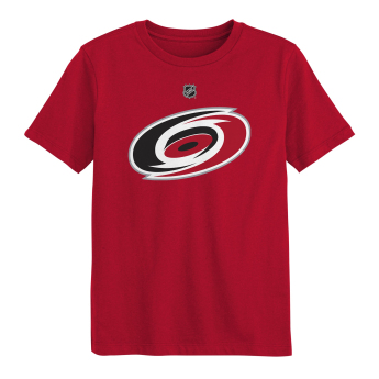 Carolina Hurricanes tricou de copii NHL Primary Logo Short Sleeve