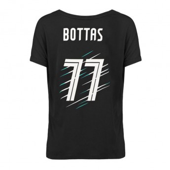 Mercedes AMG Petronas tricou de dama Bottas 77 black F1 Team 2018