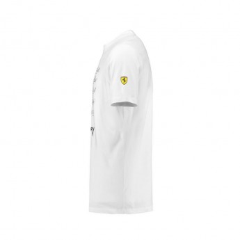 Ferrari tricou de bărbați History white F1 Team 2018