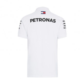 Mercedes AMG Petronas tricou polo white F1 Team 2018