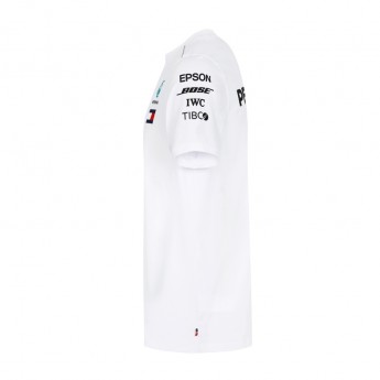 Mercedes AMG Petronas tricou de bărbați white F1 Team 2018