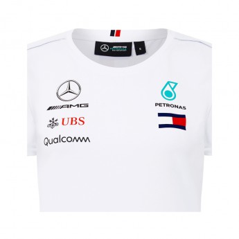 Mercedes AMG Petronas tricou de dama white F1 Team 2018