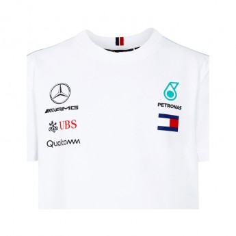 Mercedes AMG Petronas tricou de copii white F1 Team 2018