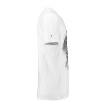 Mercedes AMG Petronas tricou de bărbați Lewis Hamilton Helmet white F1 Team 2018