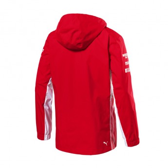 Ferrari geacă de bărbați cu glugă Rain red F1 Team 2018