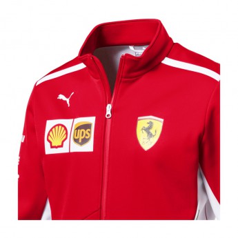 Ferrari geacă de bărbați Softshell red F1 Team 2018