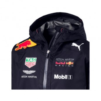 Red Bull Racing geacă de bărbați cu glugă Rain navy F1 Team 2018