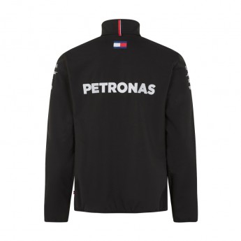 Mercedes AMG Petronas geacă de bărbați black Softshell F1 Team 2018