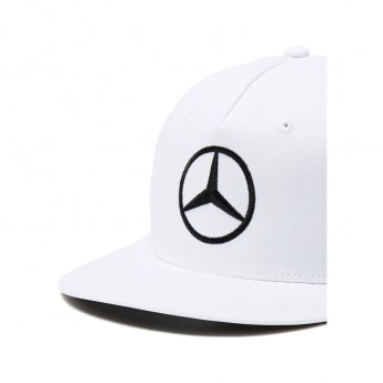 Mercedes AMG Petronas șapcă flat Lewis Hamilton white F1 Team 2018