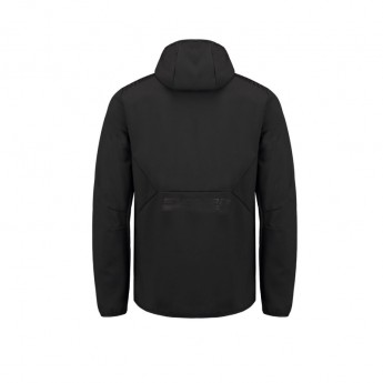 Ferrari geacă de bărbați cu glugă softshell SF black F1 Team 2018