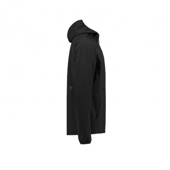 Ferrari geacă de bărbați cu glugă softshell SF black F1 Team 2018