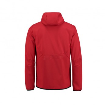 Ferrari geacă de bărbați cu glugă softshell SF red F1 Team 2018