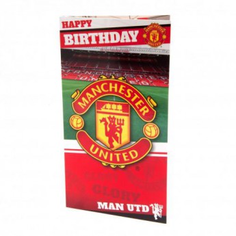 Manchester United urări pentru ziua de naștere Birthday Card Stadium