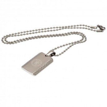 FC Chelsea lănțișor de gât cu pandantiv câine Dog Tag & Chain PT