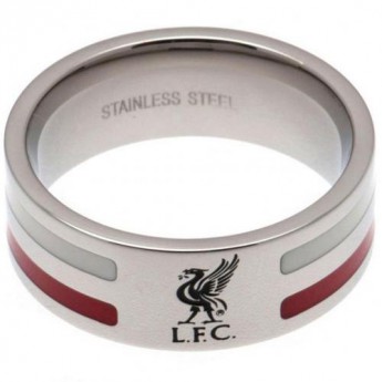 FC Liverpool inel Colour Stripe Ring Small
