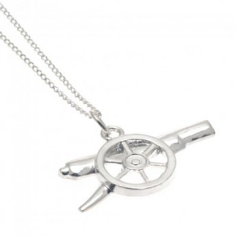 FC Arsenal lănțișor de gât cu pandantiv Silver Pendant & Chain GN