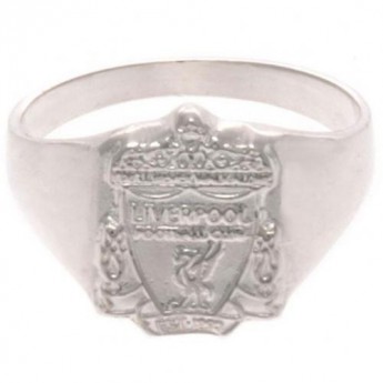 FC Liverpool inel Sterling Silver Ring Small