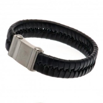 FC Arsenal brățară de piele Single Plait Leather Bracelet