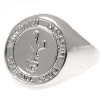 Tottenham Hotspur inel Silver Plated Crest Ring Small