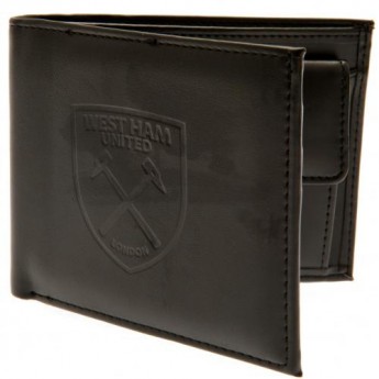 West Ham United portofel din piele tehnică Debossed Wallet