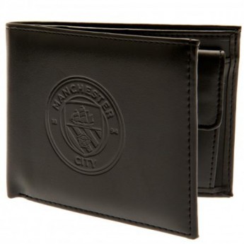 Manchester City portofel din piele tehnică Debossed Wallet