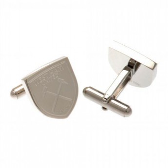 West Ham United butoni Stainless Steel Cufflinks CR