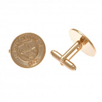 Manchester City butoni Gold Plated Cufflinks