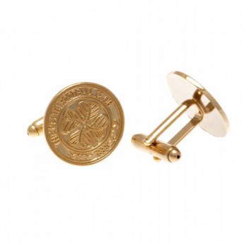 FC Celtic butoni Gold Plated Cufflinks