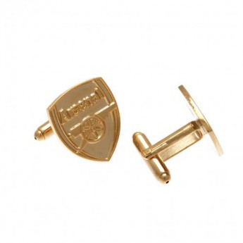 FC Arsenal butoni Gold Plated Cufflinks