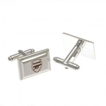 FC Arsenal butoni Silver Plated Cufflinks