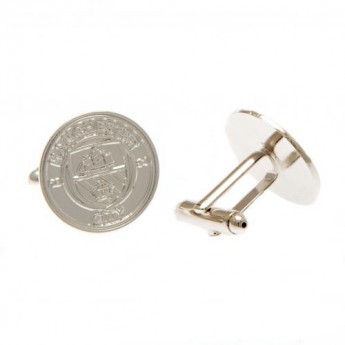 Manchester City butoni Silver Plated Cufflinks CR