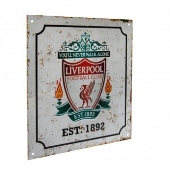 FC Liverpool semn pe perete Retro Logo Sign