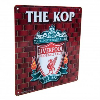 FC Liverpool semn pe perete The Kop Sign