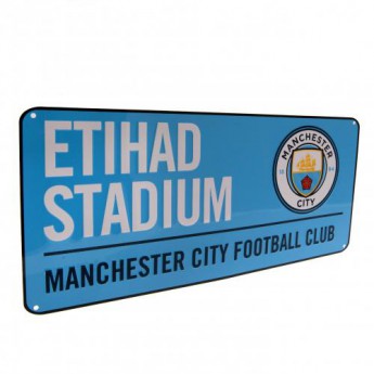 Manchester City semn pe perete Street Sign BL