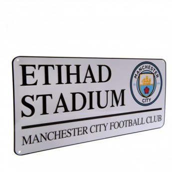 Manchester City semn pe perete Street Sign