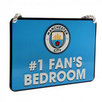 Manchester City semn pentru dormitor Bedroom Sign No1 Fan