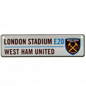 West Ham United semn pe geam Window Sign