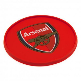 FC Arsenal tampon de silicon Silicone Coaster