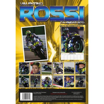 Valentino Rossi calendar 2019 (29,7 x 42 cm) A3