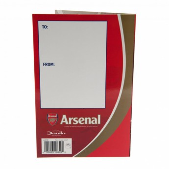 FC Arsenal urări pentru ziua de naștere Pop-Up Birthday Card