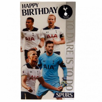 Tottenham Hotspur urări pentru ziua de naștere Birthday Card Players