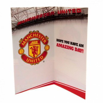 Manchester United urări pentru ziua de naștere Birthday Card Stadium