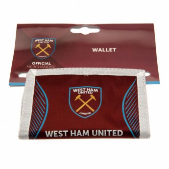 West Ham United portofel din nailon Nylon Wallet logo