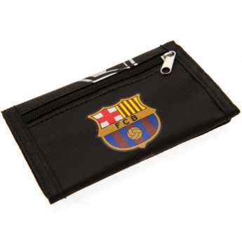 FC Barcelona portofel din nailon black Nylon Wallet