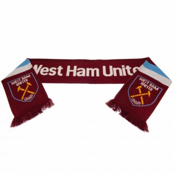 West Ham United eșarfă de iarnă Scarf SS